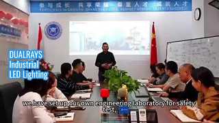 Giải pháp công nghiệp chiếu sáng LED DUALRAYS
