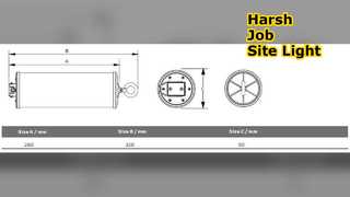 Đèn làm việc LED 15W bền bỉ cho những công việc khắc nghiệt