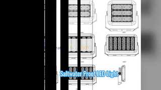 Đèn LED biển 200W chống ăn mòn
