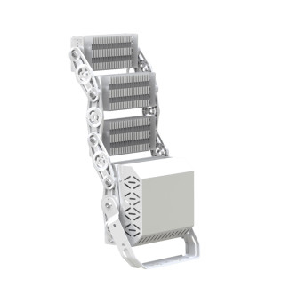 Kho hàng Thể thao Hàng hải Đèn pha LED mô-đun 1000W Đèn LED sân vận động DUALRAYS F4 Đèn pha thể thao