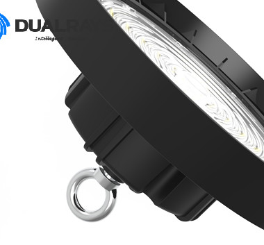 Bảo vệ IP65 IK08 Lớp I Thân nhôm hợp kim Công nghiệp LED UFO High Bay Light Còn hàng