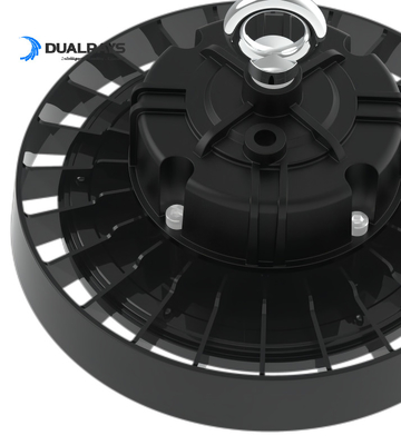 Đèn LED góc chiếu sáng tùy chọn UFO High Bay Light 100W 140LPW IP65 IK08 Trình điều khiển Meanwell