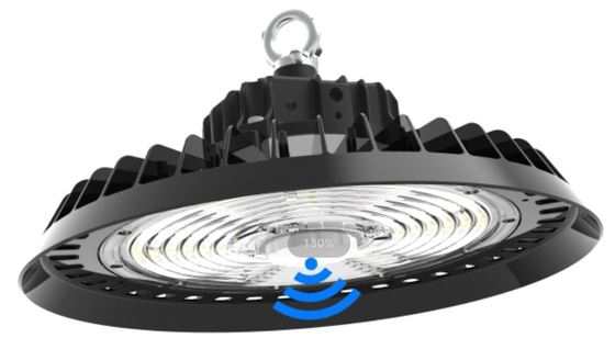 Bảo hành miễn phí 5 năm 200 W UFO LED High Bay Light CE CB SAA TUV GS với cảm biến ánh sáng ban ngày cho nhà kho và nhà xưởng