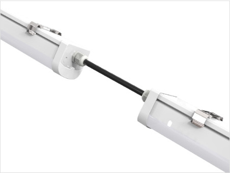 PC Housing LED Tri Proof Light 160LPW IP65 1 đến 10V Dimming Eco Choice cho dự án