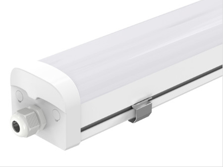 PC Housing LED Tri Proof Light 160LPW IP65 1 đến 10V Dimming Eco Choice cho dự án