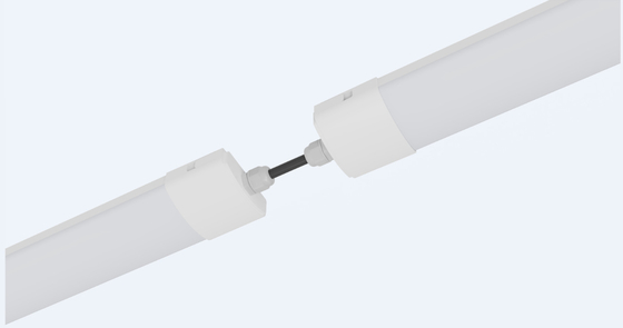 40W LED Tri Proof Light Bãi đậu xe ngầm IP65 Nhà ở PC Nhiệt độ làm việc rộng