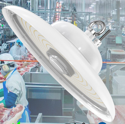 NSF UFO High Bay Tiêu chuẩn thiết kế được chứng nhận cho ngành công nghiệp thực phẩm IP69K IK10
