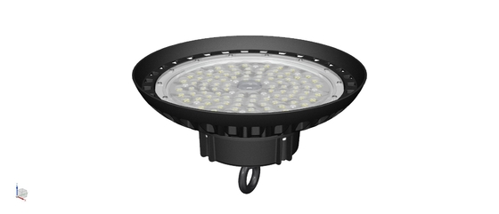Chiếu sáng công nghiệp UFO LED High Bay Light 150W Chống thấm nước 160LPW Hiệu quả Kho Hà Lan Còn hàng