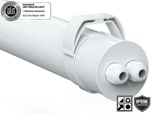 1.2m 40W TB7 đèn LED ống Anto-UV Amoniac For Farm DIP Switchable Power và 3CCT
