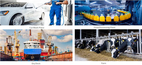 Đèn tuýp LED 1.2m 40W IP69K IK10 TB7 Chống tia UV Amoniac cho Nông trại với liên kết xuyên dây 3 hoặc 5