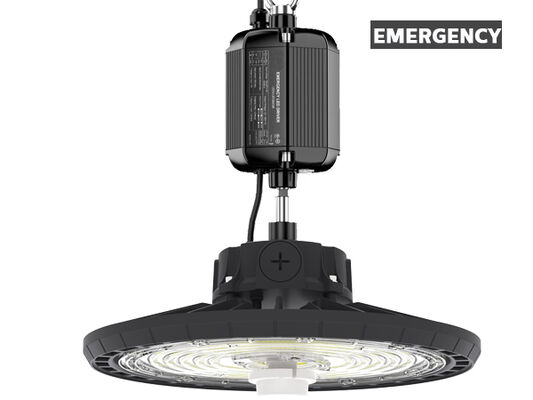 HB2 DIP Khả năng chuyển mạch và 3CCT UFO LED High Bay Light 100W 150LPW với chức năng khẩn cấp tùy chọn
