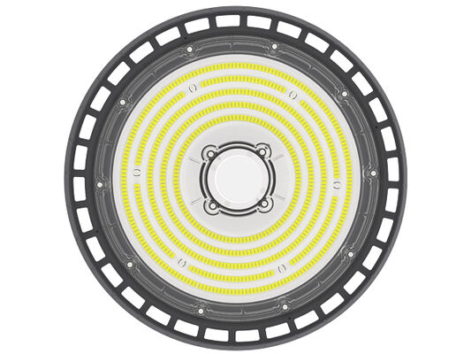 HB2 DIP Khả năng chuyển mạch và 3CCT UFO LED High Bay Light 100W 150LPW với chức năng khẩn cấp tùy chọn