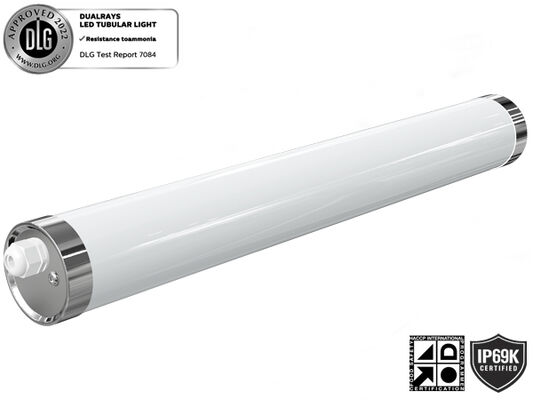 DUALRAYS 600mm 20 Watt Đèn LED chống thấm IP65 với bề mặt treo được gắn