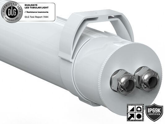 160LPW DIP Điện năng có thể chuyển đổi và 3CCT 3 pha thay đổi đèn LED ống cho nhà kho ổn định động vật