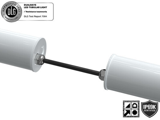 160LPW DIP Điện năng có thể chuyển đổi và 3CCT 3 pha thay đổi đèn LED ống cho nhà kho ổn định động vật