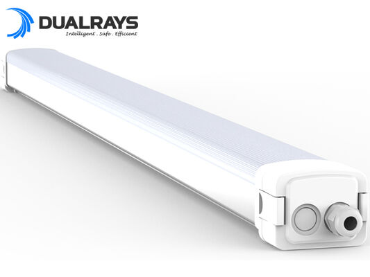 Đèn LED chống ẩm với công tắc DIP điều chỉnh công suất và CCT để kiểm soát ánh sáng linh hoạt trong nhà để xe và môi trường