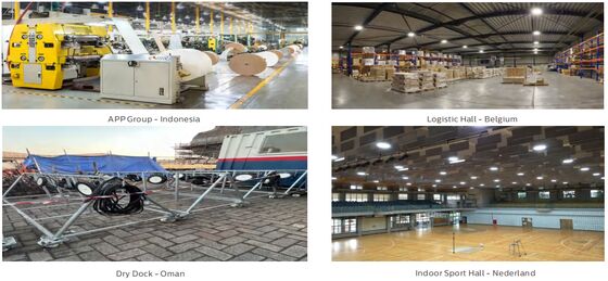 Trình điều khiển miễn phí nhấp nháy LED Tri Proof Light AL PC Nhà kho Trạm xe buýt