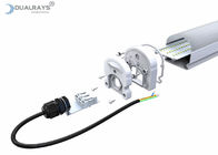 Hiệu suất 160LPW LED Tri Proof Light 40W IP66 Đảm bảo 5 năm Giảm sáng khẩn cấp cho nhà để xe ngầm
