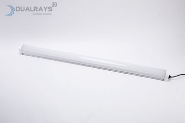 Dây đôi 50W Đèn LED Tri Proof 160LPW IP66 IK10 Vỏ nhựa đầy đủ