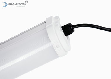 Dualrays D2 Series 50W 5ft LED mỏng 5ft Tri Proof Light 160LmW Batten nhựa đầy đủ IP65 cho bãi đậu xe