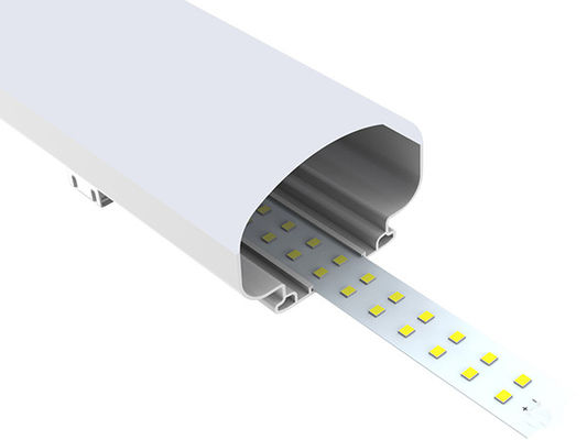 Ánh sáng bằng nhựa đầy đủ Tri bằng nhựa 36W D2 IP65 Đèn LED chống hơi nước IP65 IK08 cho dự án bán buôn