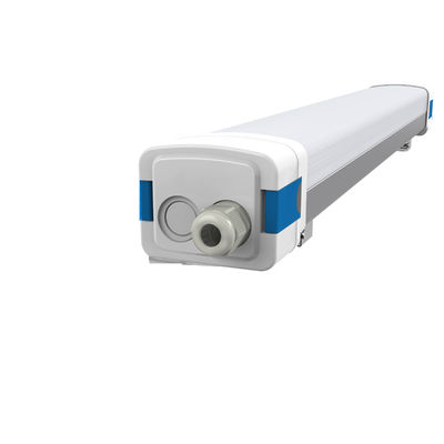 DIP có thể chuyển đổi D5 LED Tri Proof Light 40W Tri color 5ft White PC Cover