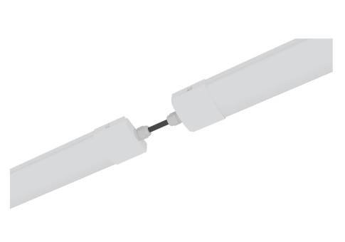 Bộ sưu tập hành lang Dualrays D2.5 Dòng 40W Đèn LED Tri Proof 160LmW Suy giảm ánh sáng yếu