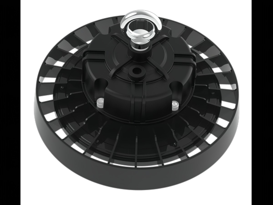 Đèn LED góc chiếu sáng tùy chọn UFO High Bay Light 100W 140LPW IP65 IK08 Trình điều khiển Meanwell