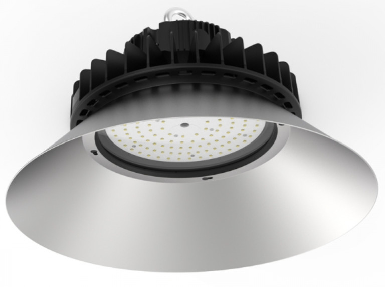 150W HB4.5 LED High Bay Light 21000LM IP65 IK08 UFO Chiếu sáng thương mại 5000K
