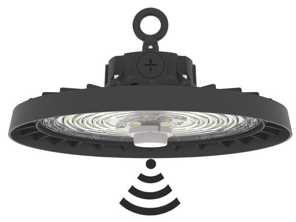HB3H DIP Khả năng chuyển mạch và 3CCT UFO LED High Bay Light 100W 150LPW với chức năng khẩn cấp tùy chọn