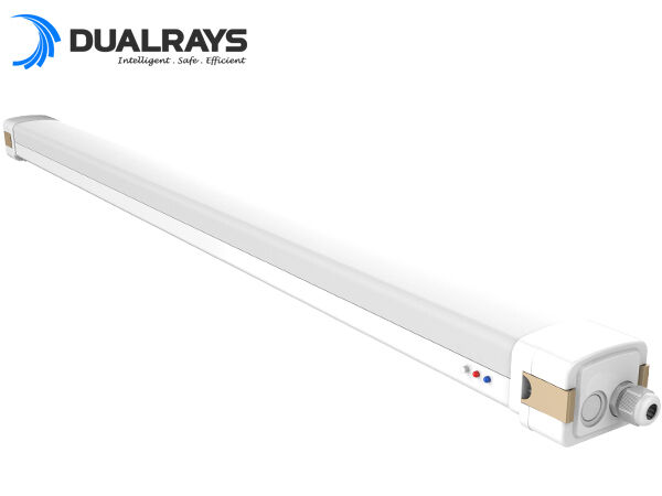 Đèn chống ẩm LED 4ft 42W với 3CCT có thể chuyển đổi và 160LPW có thiết kế cáp có thể liên kết để kết nối mạnh mẽ và bền bỉ