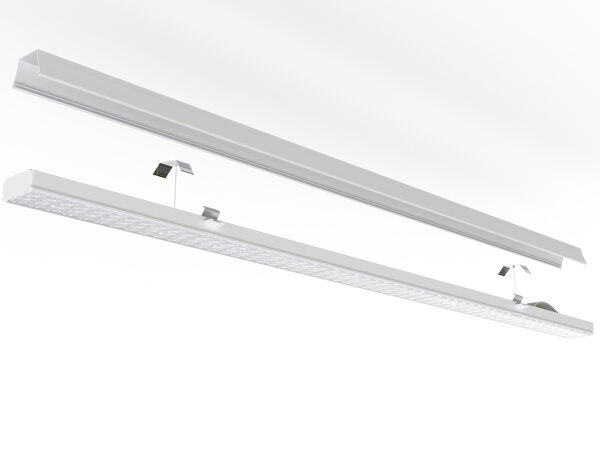 Mô-đun đèn trang bị thêm tuyến tính LED tuyến tính đa năng 75W DIP có thể chuyển đổi nhanh với cáp có thể liên kết được thiết kế bên trong mô-đun thông qua các đầu nối WAGO