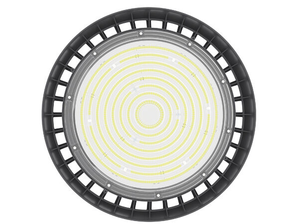 Nguồn có thể chuyển đổi HB3 DIP và Đèn LED High Bay 3CCT UFO 100W 150LPW với chức năng khẩn cấp với 30W@3hrs Tùy chọn