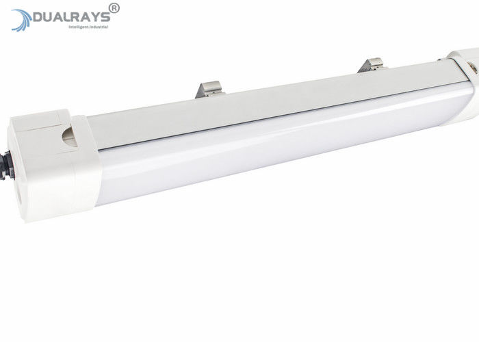 Dualrays D5 Series 80W 160LPW LED Tri Proof Light 1500mm 5000k Đèn chiếu sáng nhà kho phẳng Lumen cao