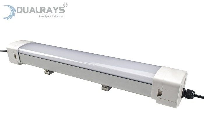 Nhà ở bền Đèn chiếu sáng cố định bằng hơi nước 160LPW 80W IP65 IK08 Trạm xe buýt