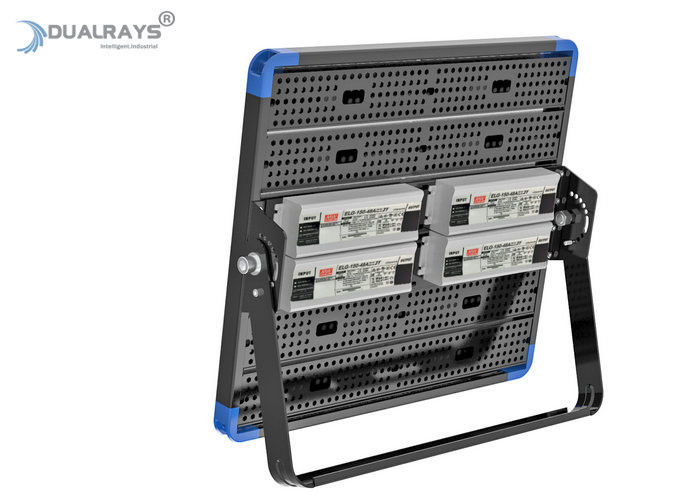 DUALRAYS 500W Floodlight F4 Series Sports Ground Tùy chọn Trình điều khiển Meanwell Sosen Bảo hành 5 năm