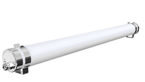 Dualrays D6 LED Tri Proof Light Flicker Free Dimmable 40W IP69K IK10 160lm / w with CE