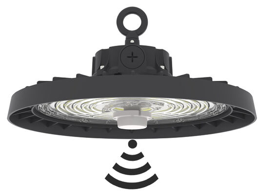 HB3H DIP Khả năng chuyển mạch và 3CCT UFO LED High Bay Light 100W 150LPW với chức năng khẩn cấp tùy chọn
