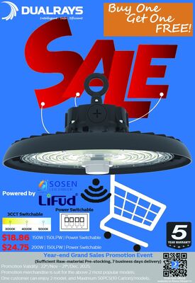 Dualrays LED Tri Proof Light 40W Độ sáng cao IP69K IK10 160lm / w với báo cáo CE